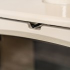 Ivory Enamel - Ecosy+ Rock Midi - 5KW - Defra Approved - Eco Design Ready - Multi-fuel Stove - Cast Iron